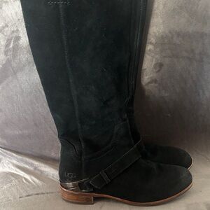 UGG Women's Black Suede Boots